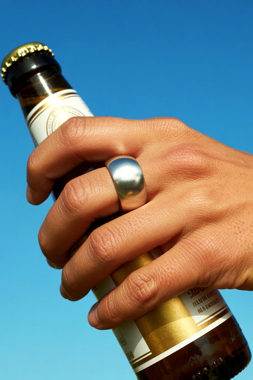 Beer Bottle Opener Ring - 25 Beer Lover Valentine's Day Gifts