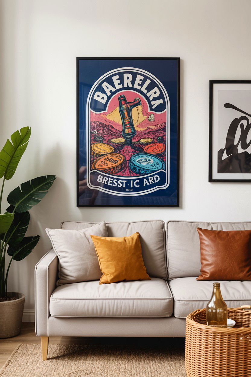 Beer Label Art - 25 Beer Lover Valentine's Day Gifts