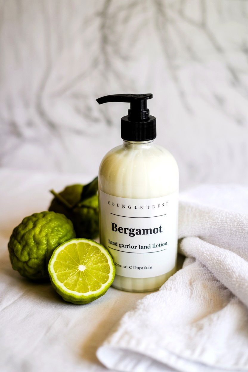 Bergamot Hand Lotion - 25 Valentine's Day Essential Oil Ideas