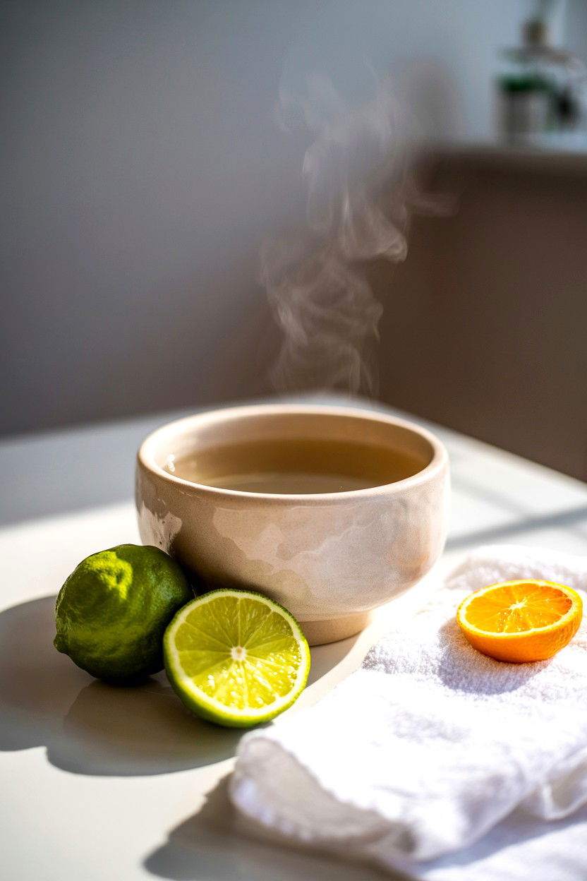 Bergamot Steam Inhalation - 25 Valentine's Day Aromatherapy Ideas
