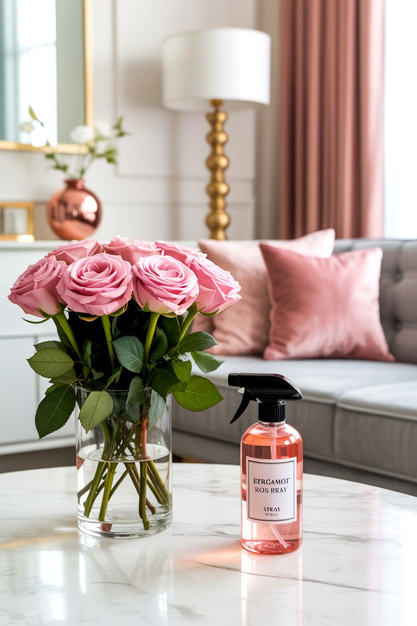 Bergamot and rose spray - 25 Valentine's Day Room Spray Ideas