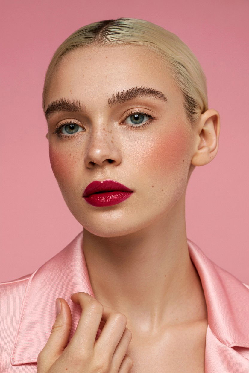 Berry Lip Color For Fair Skin - 25 Berry Lip Valentine's Day Looks