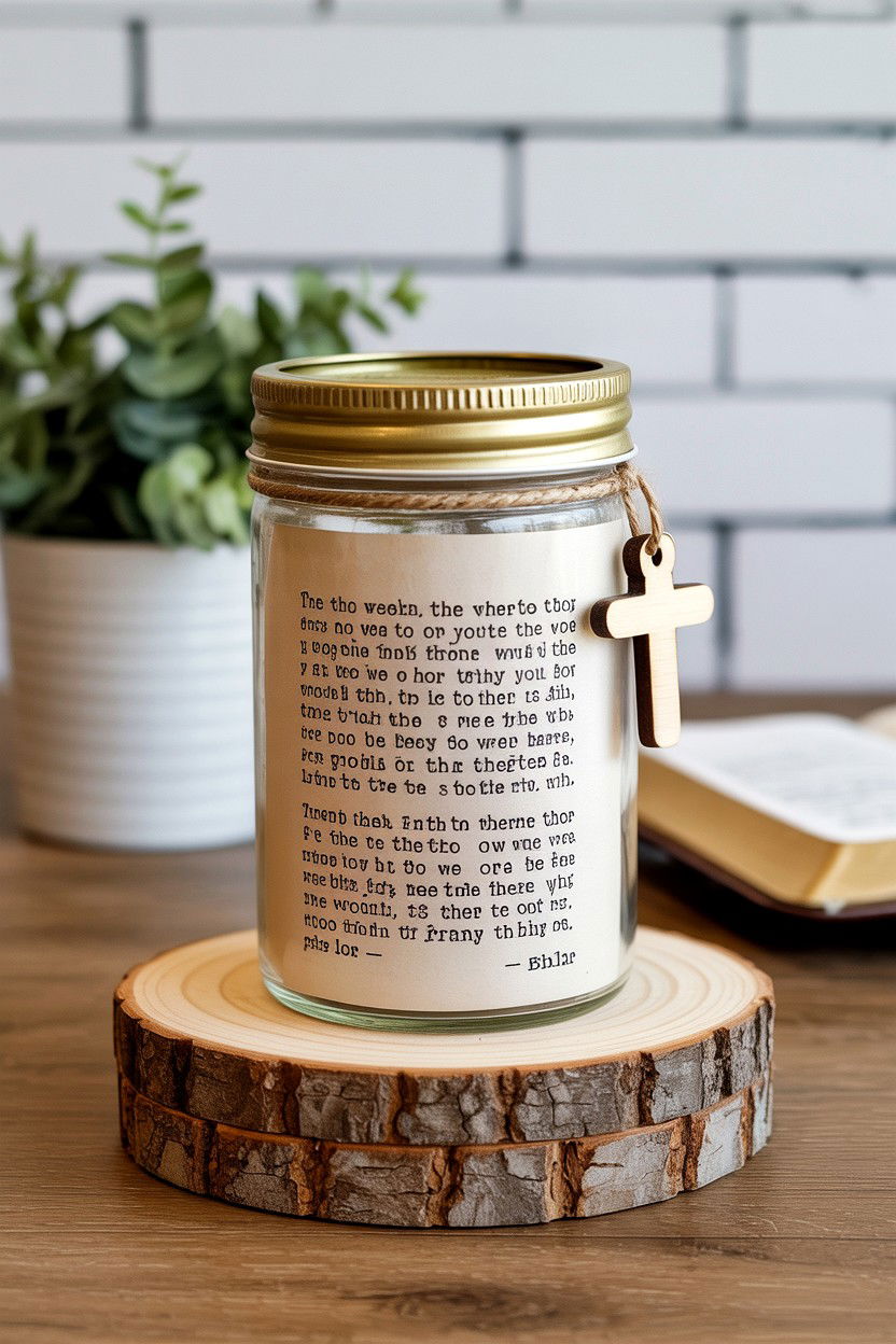 Bible Verse Jar - 25 Valentine's Day Love Jar Ideas