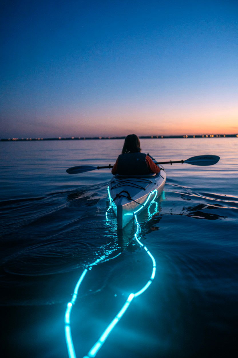 Bioluminescent Kayak Tour - 25 Valentine's Day Ideas for Adventure Lovers