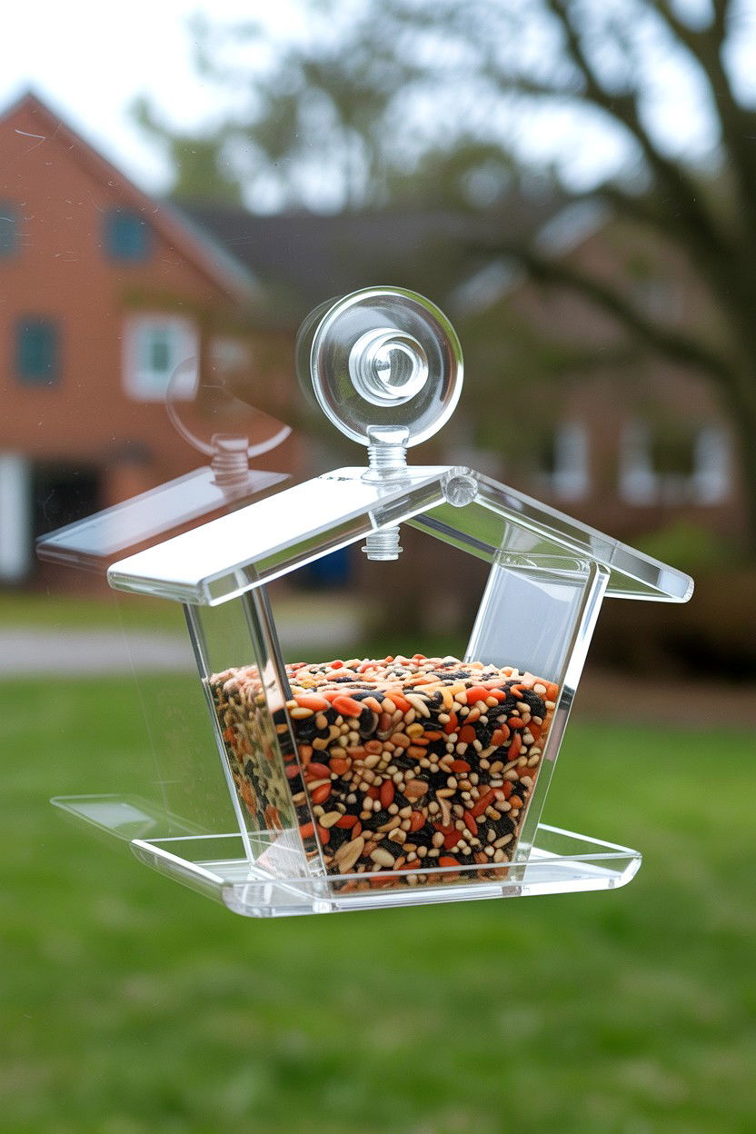 Bird Feeder For Window - 25 Valentine's Day Gifts for Grandpa
