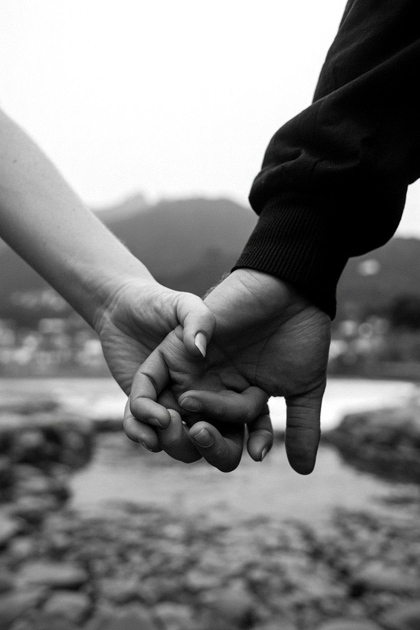 Black And White Photography Card - 25 Romantic Valentine's Day Card Ideas