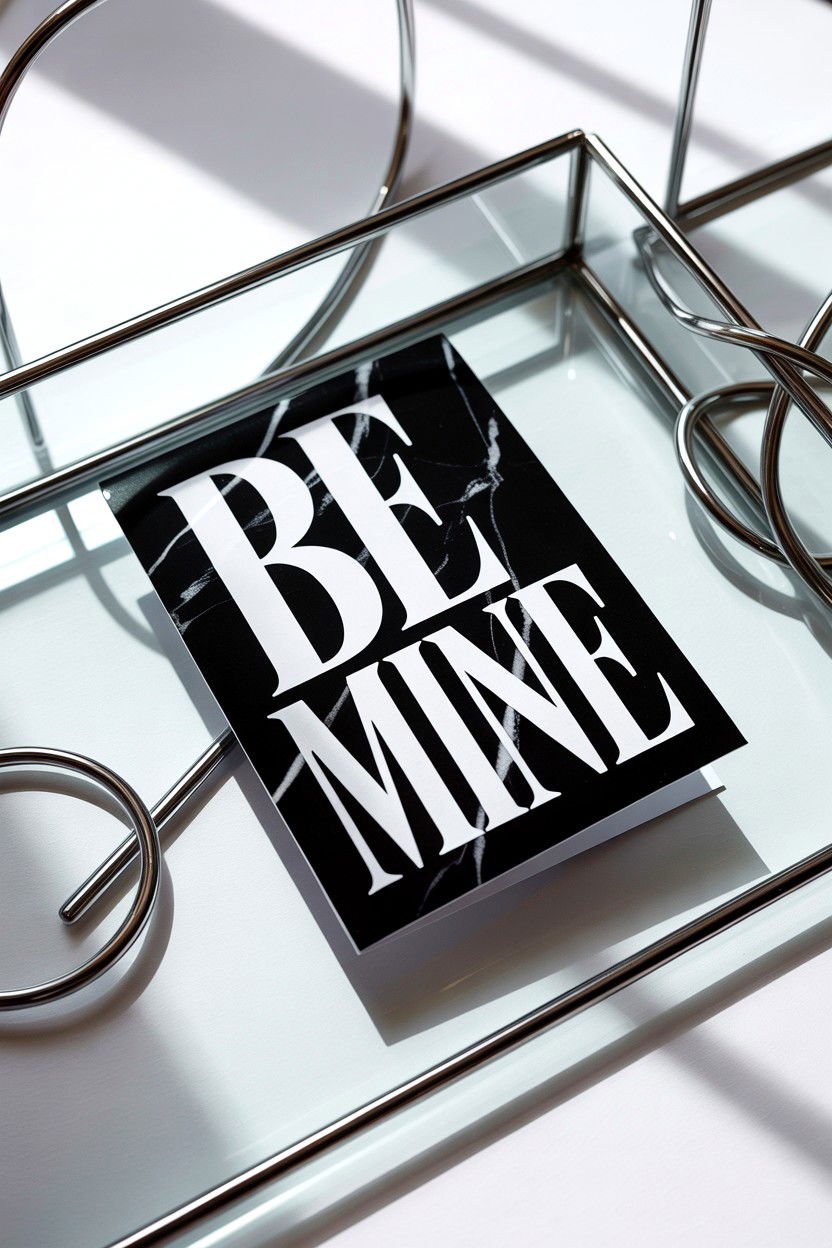 Black and white aesthetic valentine card - 25 Cute Valentine's Day Card Ideas