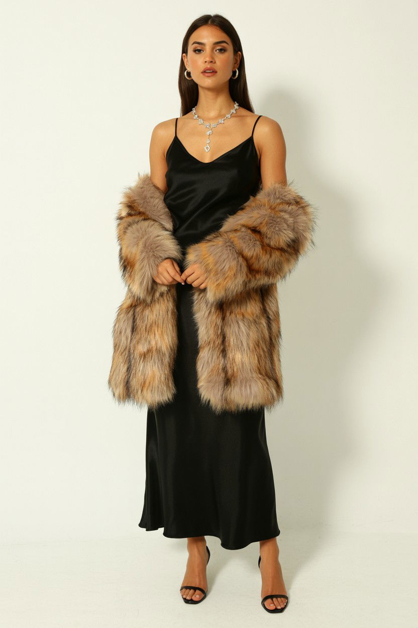 Black slip dress - 25 Valentine's Day Night Out Outfits