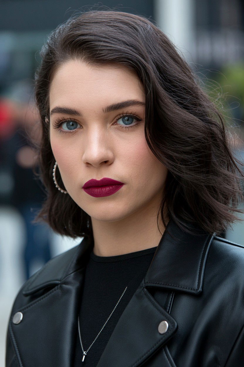 Blackberry Lip Color - 25 Berry Lip Valentine's Day Looks