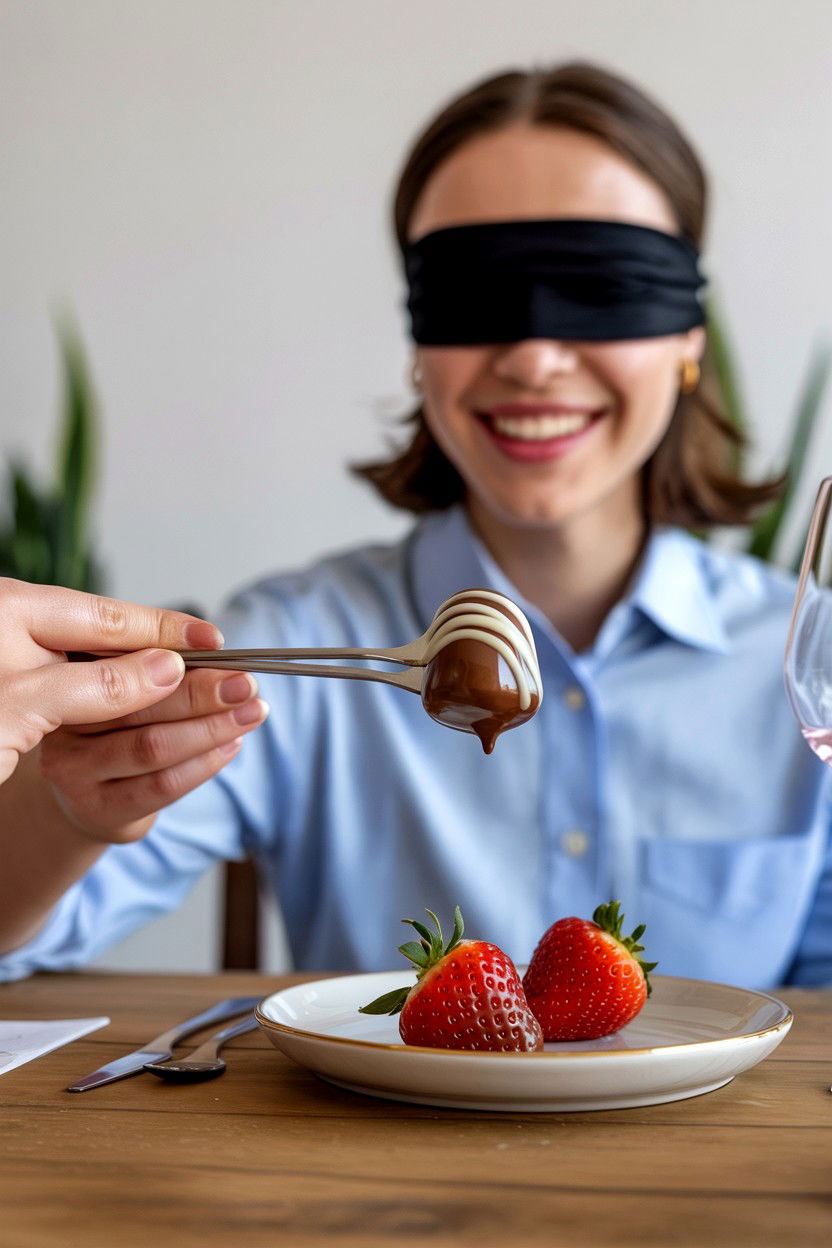 Blindfolded Taste Test - 25 Valentine's Day Love Games