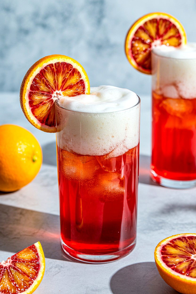 Blood Orange Italian Soda - 25 Valentine's Day Fancy Drink Ideas