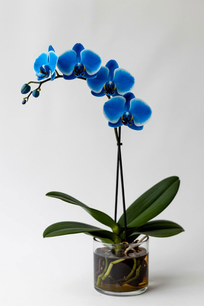 Blue Orchid Flower - 25 Valentine's Day Orchid Ideas