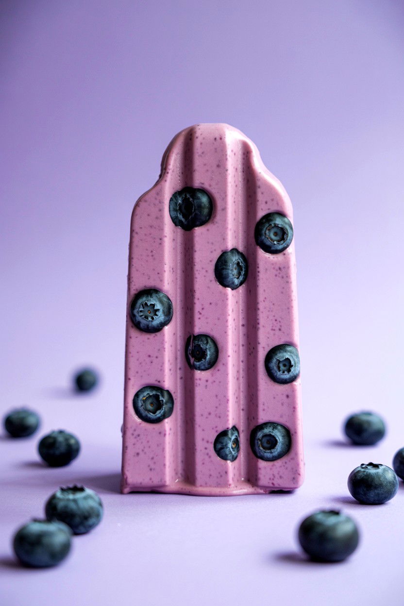 Blueberry yogurt pet treats - 25 Valentine's Day Pet Treat Ideas