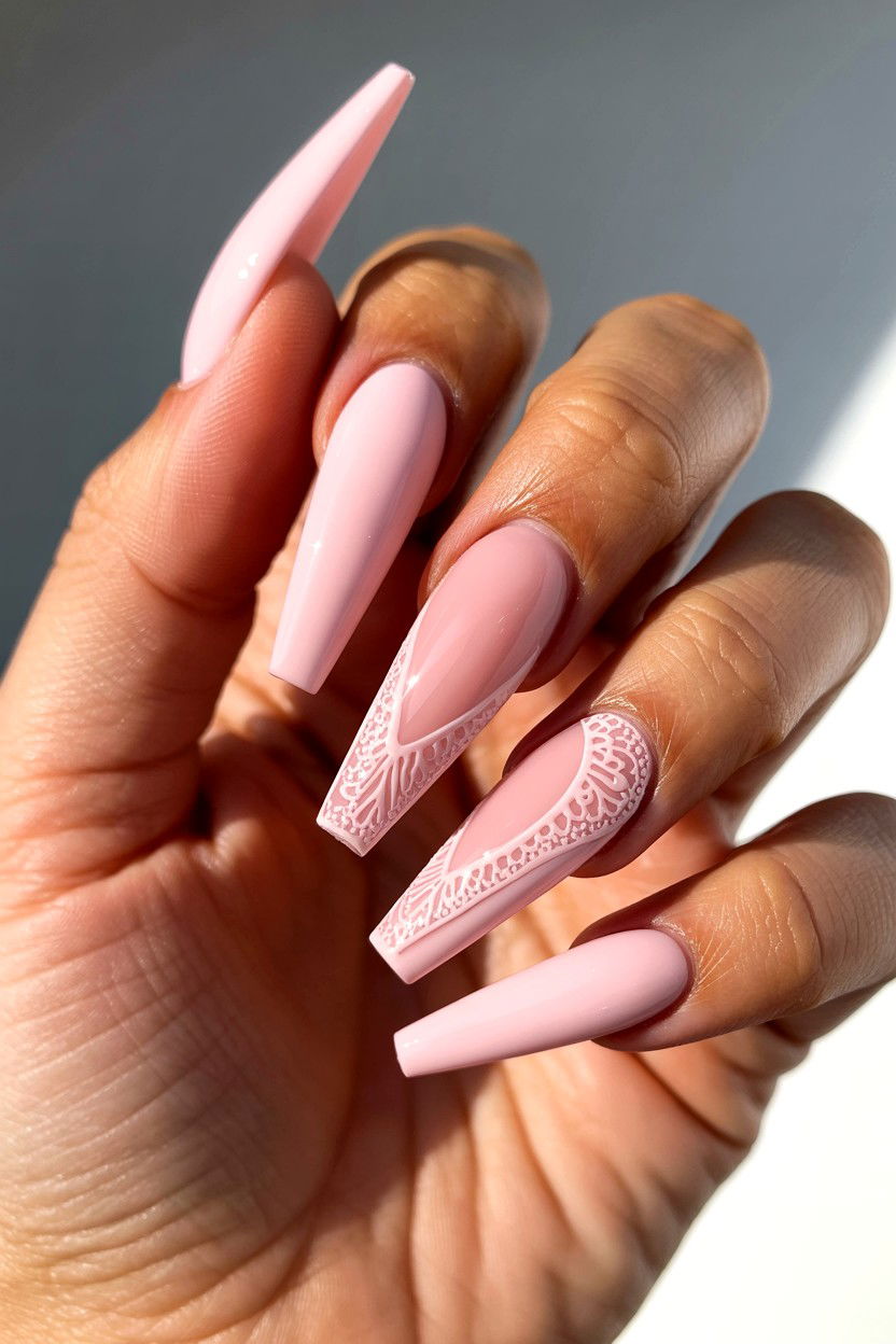 25 Blush Pink Valentine's Day Nail Ideas for a Sweet Look