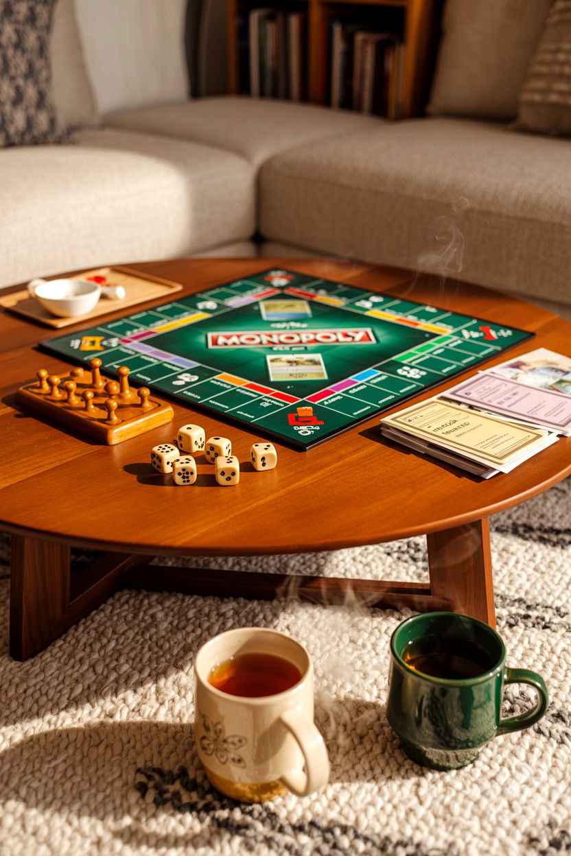 Board game marathon - 25 Free Valentine's Day Activity Ideas