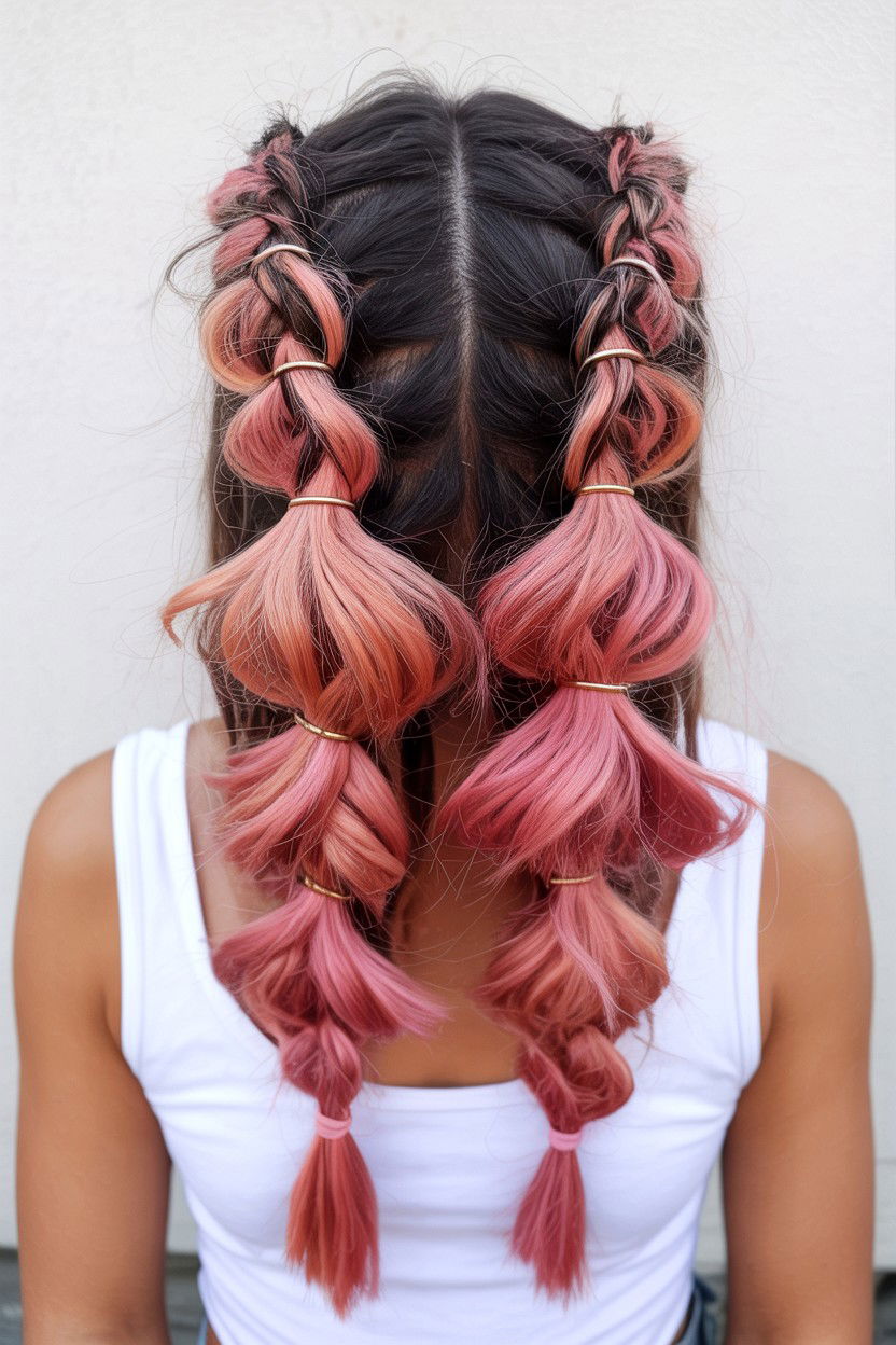 Boho Braids - 25 Valentine's Day Hair Tutorials