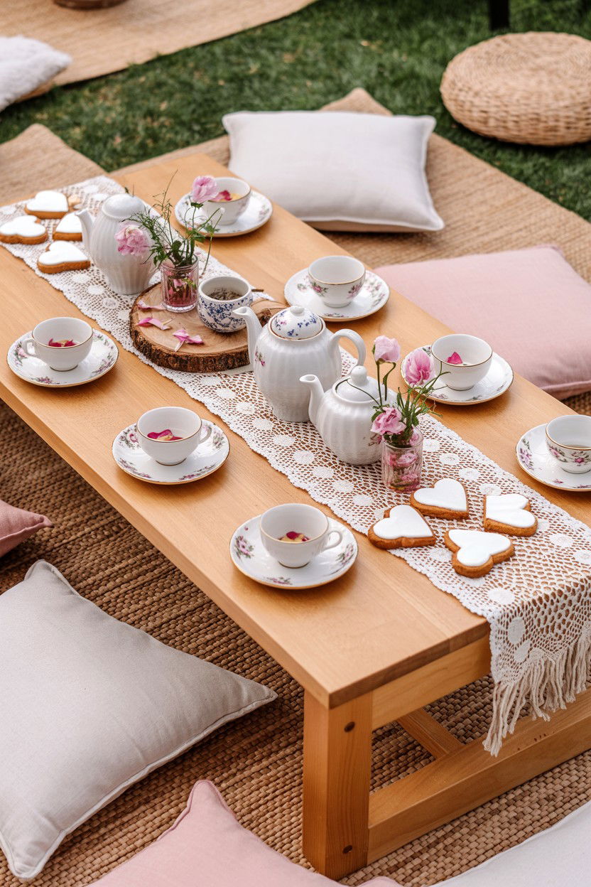 Boho Tea Party - 25 Boho Valentine's Day Ideas