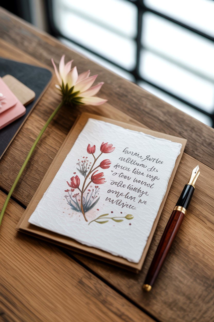 Boho Valentine Card - 25 Boho Valentine's Day Ideas