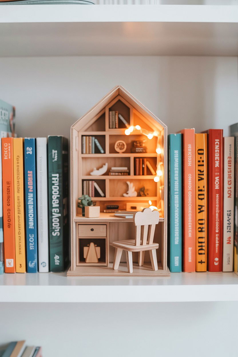 Book Nook Kit - 25 Bookworm Valentine's Day Gifts for Him