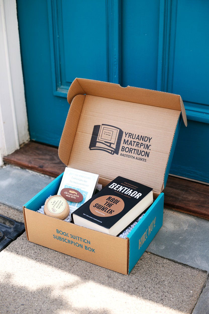 Book Subscription Box - 25 Bookworm Valentine's Day Gifts for Him