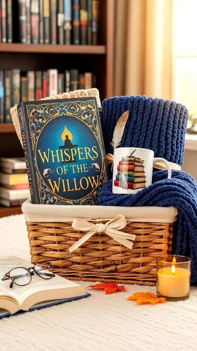 Book lover gift basket - 25 valentine's day gift basket ideas