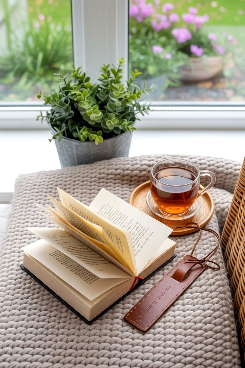 Book lover reading retreat kit - 25 Valentine's Day Relaxation Gift Basket Ideas