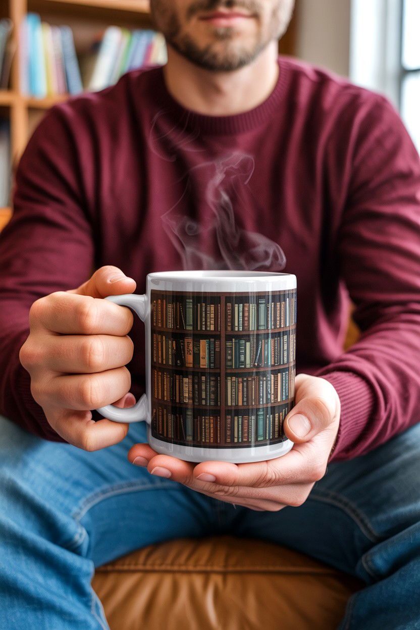 Bookish Mug - 25 Bookworm Valentine's Day Gifts for Him