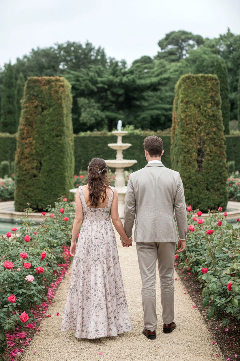 Botanical Garden Ceremony - 25 Valentine's Day Elopement Ideas