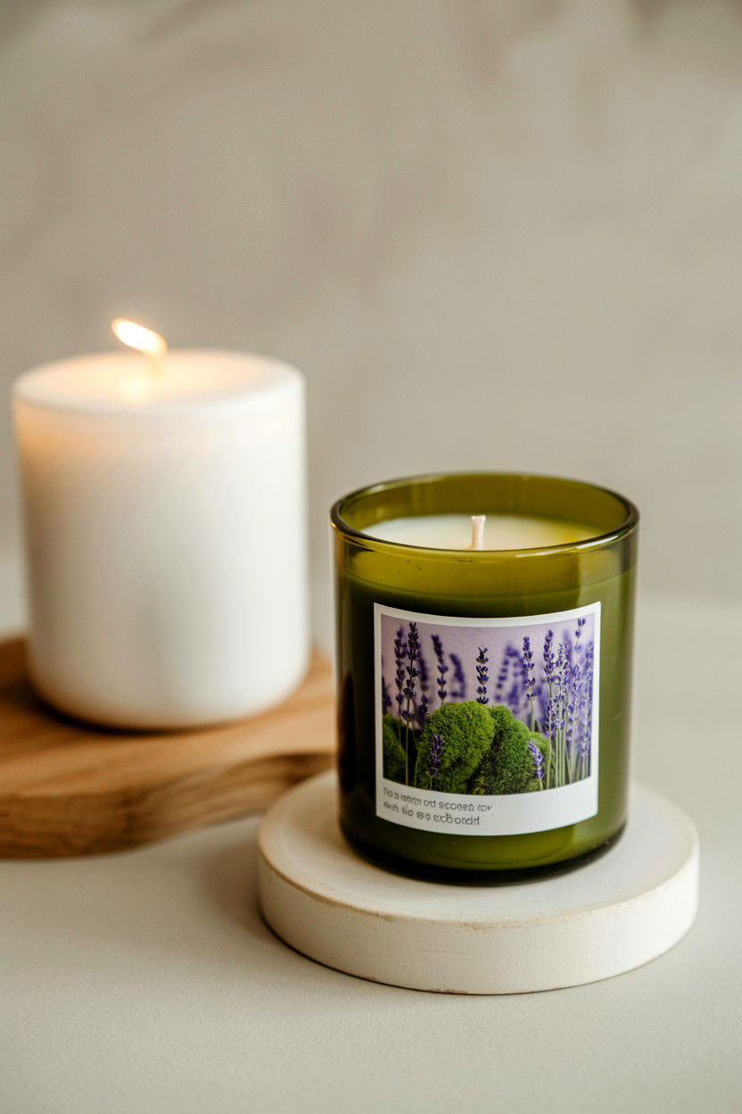 Botanical Scented Soy Candle - 25 Plant Lover Valentine's Day Gifts