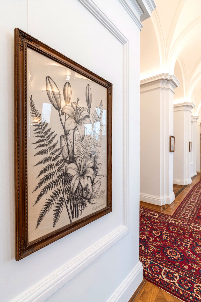 Botanical Sketch Art - 25 Dark Academia Valentine's Day Ideas