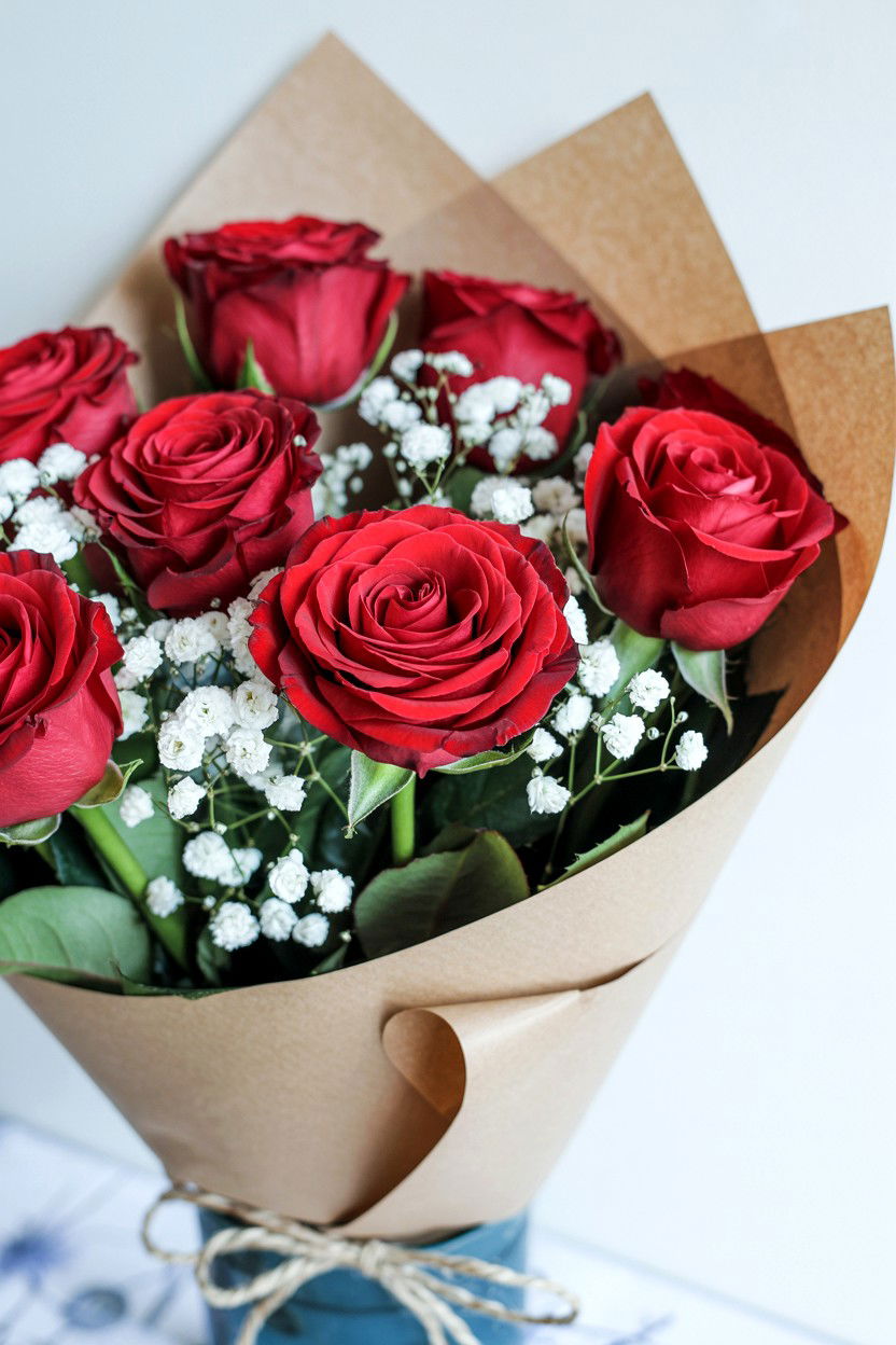 Bouquet Of Roses - 25 Valentine's Day Pictionary Ideas