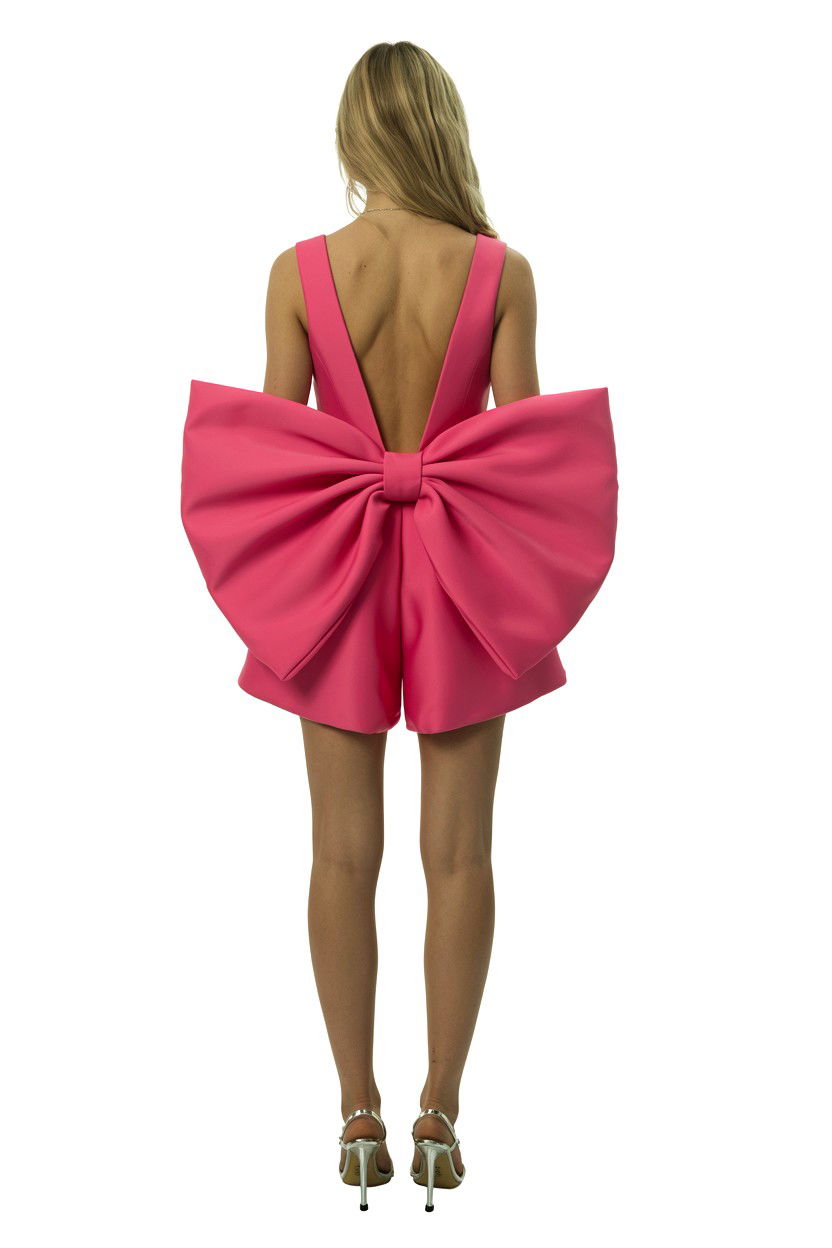 Bow Back Romper - 25 Valentine's Day Romper Ideas