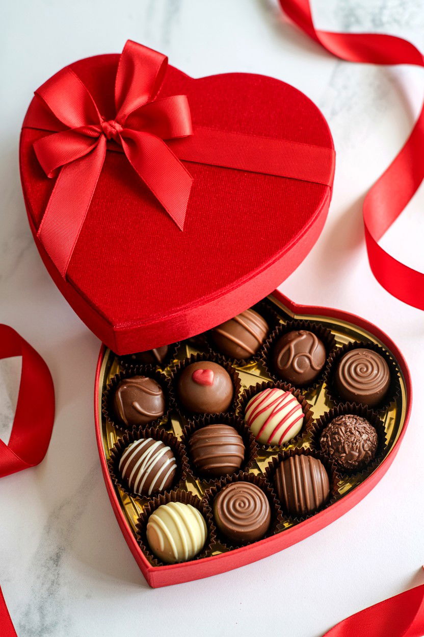 Box Of Chocolates - 25 Valentine's Day Pictionary Ideas