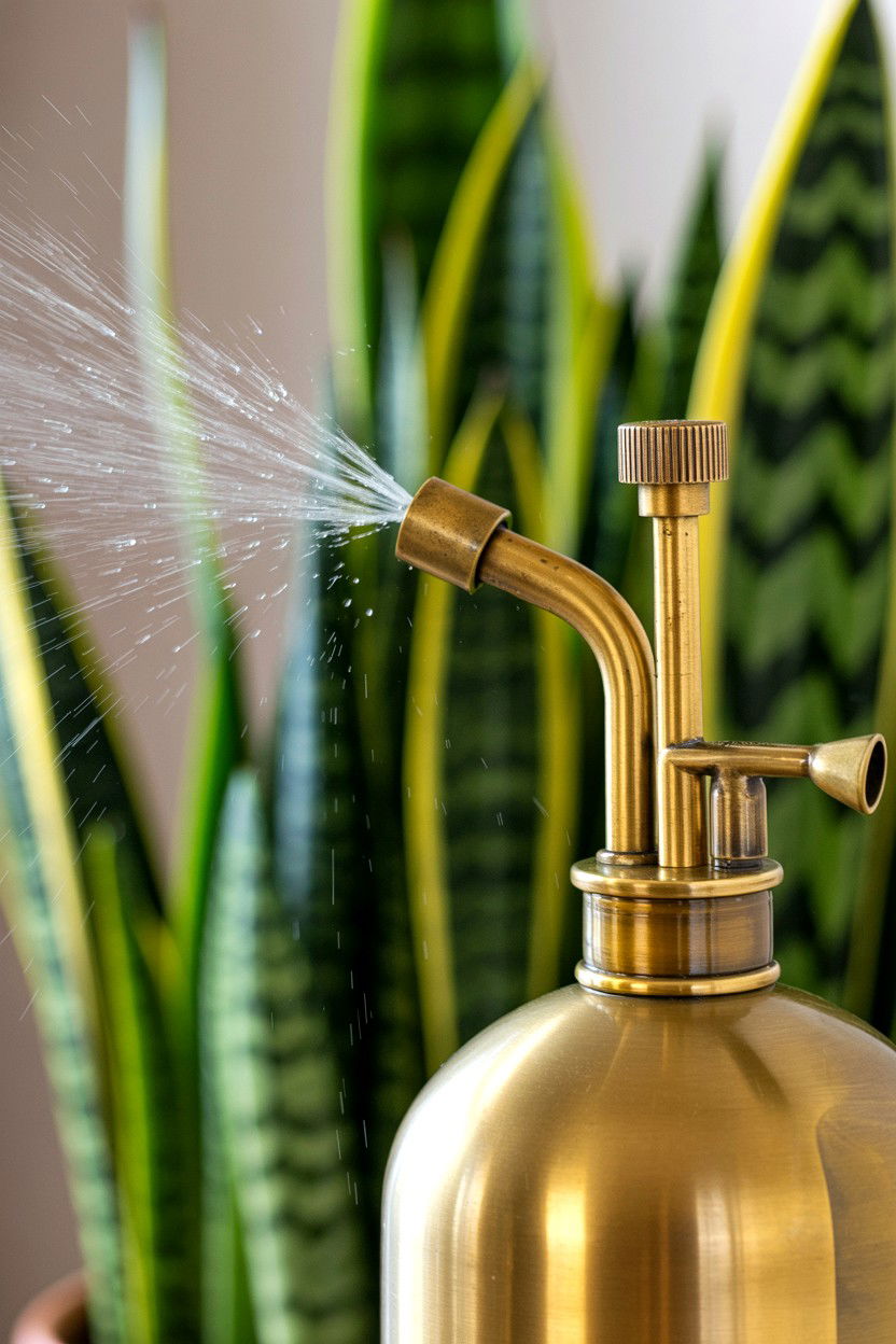 Brass Plant Mister Spray Bottle - 25 Plant Lover Valentine's Day Gifts