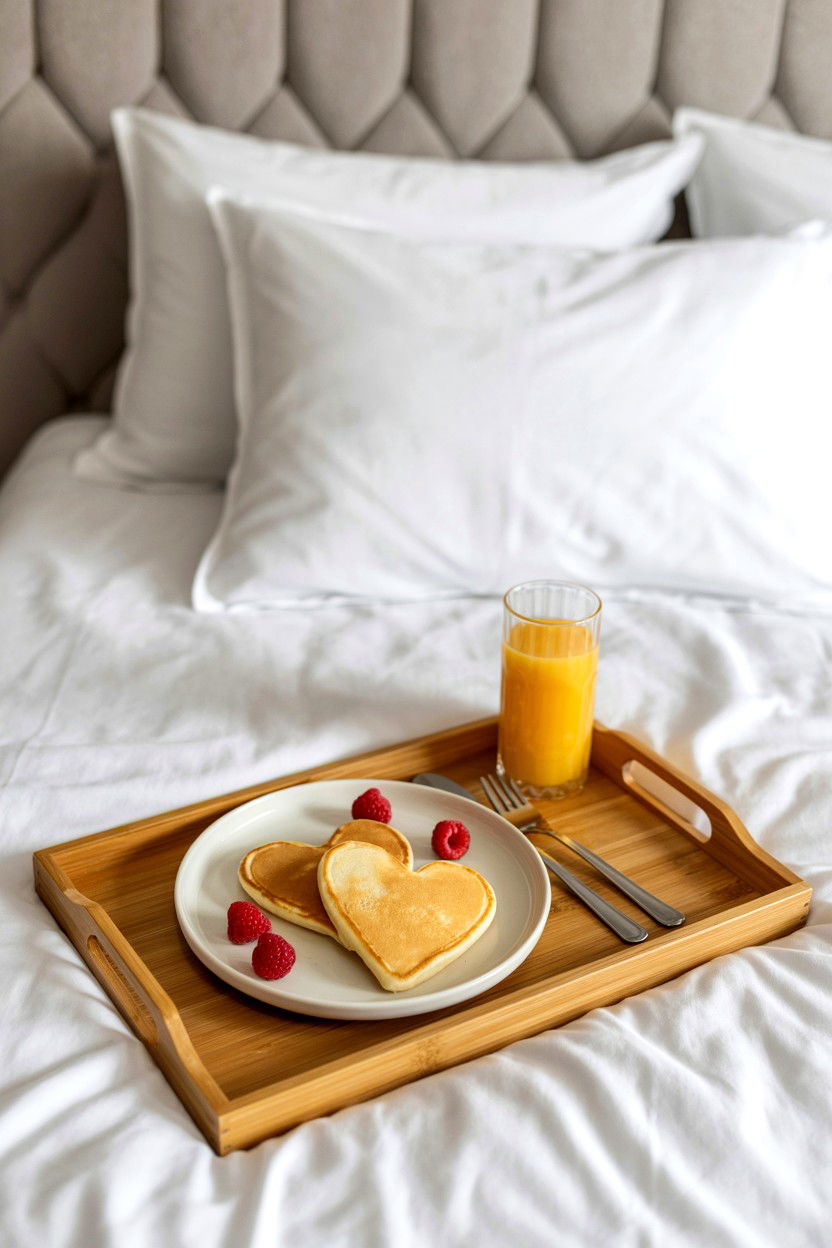 Breakfast In Bed - 25 Aesthetic Valentine's Day Ideas
