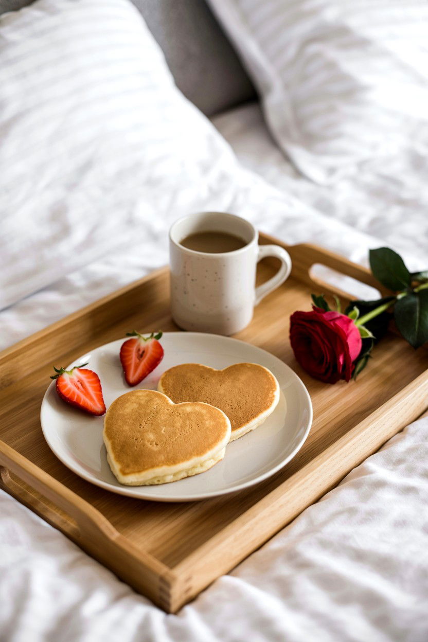 Breakfast In Bed - 25 Valentine's Day Surprise Ideas for Boyfriend