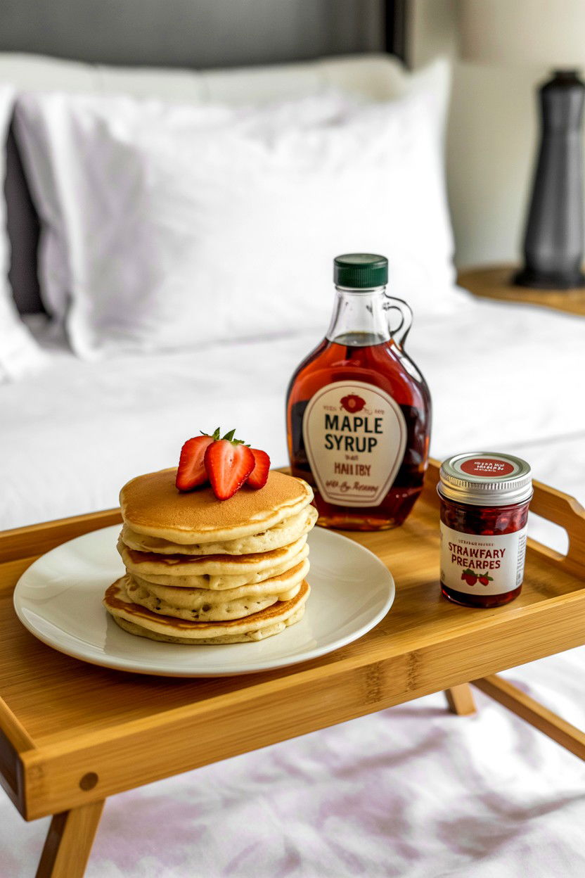 Breakfast In Bed Kit - 25 Valentine's Day Gourmet Gift Basket Ideas
