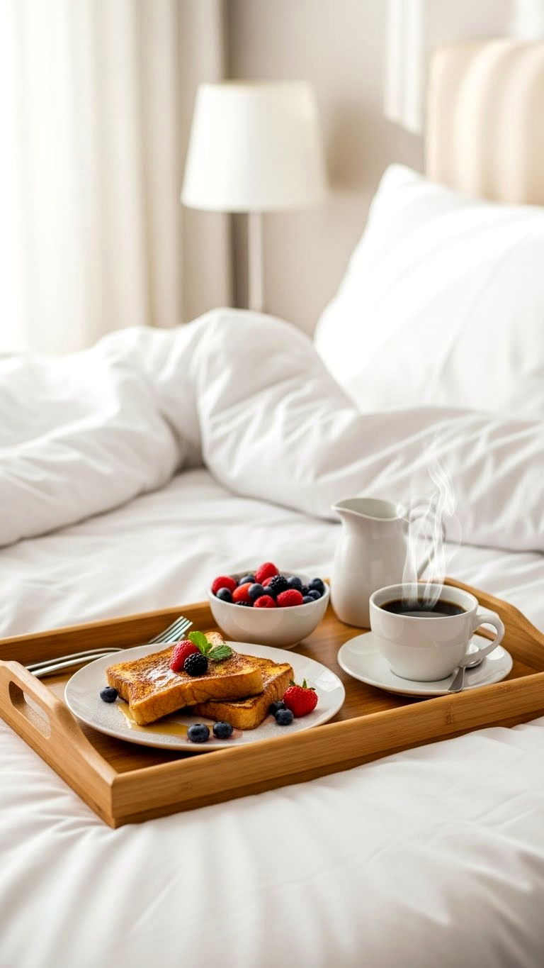 Breakfast In Bed Service - 25 valentine's day for ideas for husband