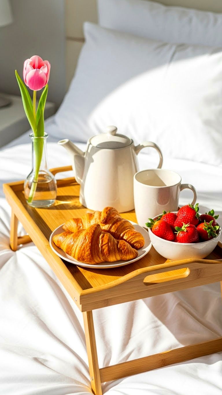 Breakfast In Bed Tray - 25 valentine's day ideas for her