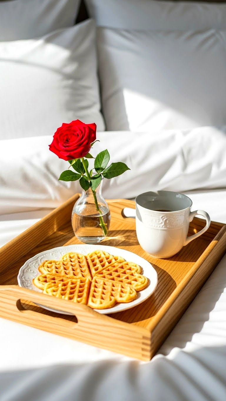 Breakfast In Bed - 25 valentine's day ideas