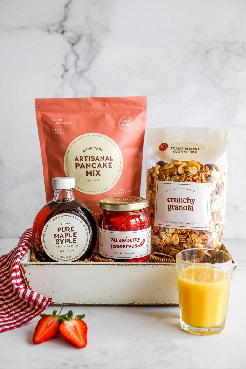 Breakfast gift basket - 25 Valentine's Day Teacher Gift Basket Ideas