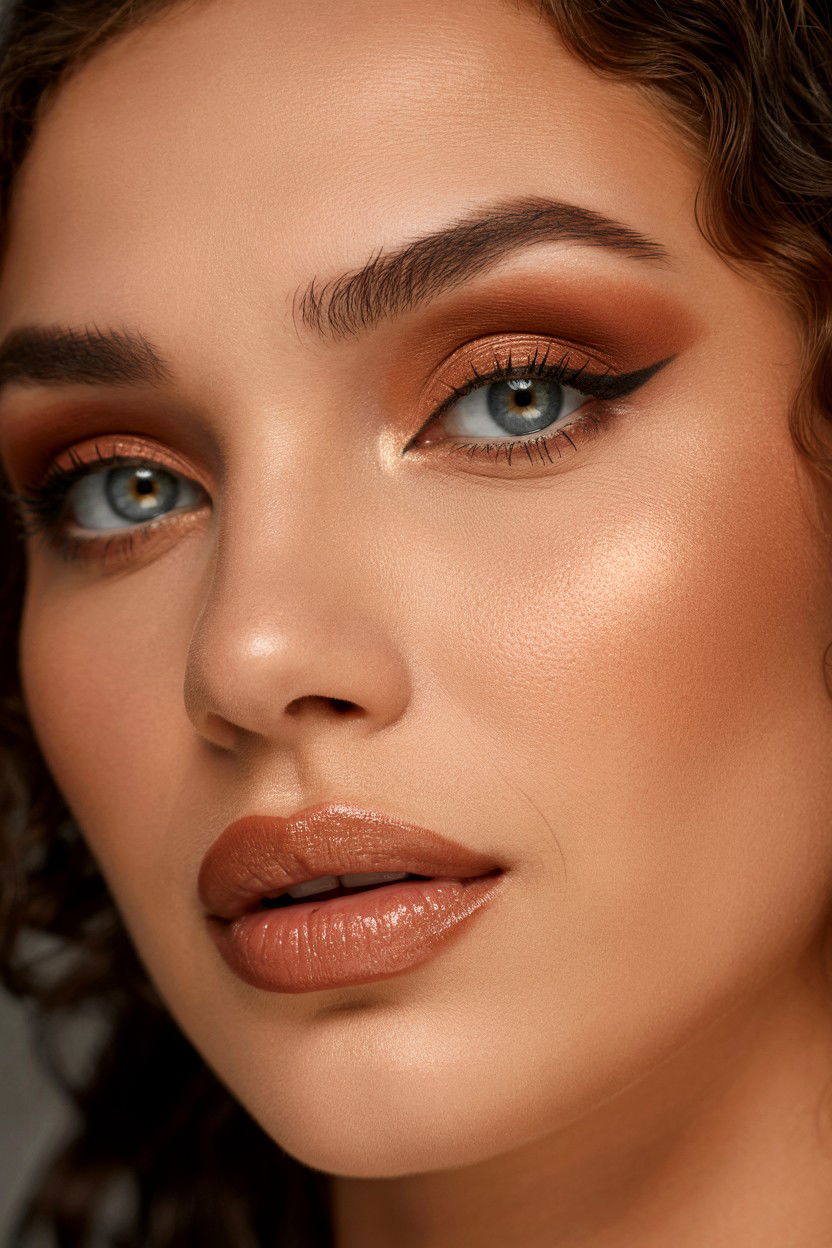 Bronze Goddess Makeup - 25 Soft Glam Valentine's Day Makeup