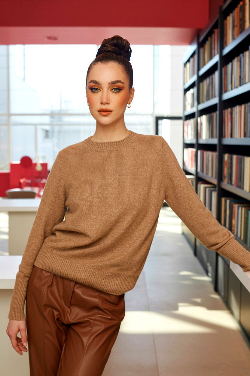 Brown neutral makeup - 25 Glamorous Valentine's Day Makeup