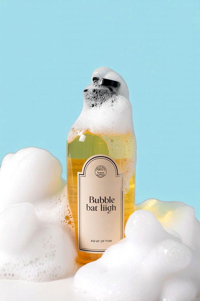 Bubble Bath Liquid - 25 Valentine's Day Spa Gift Basket Ideas