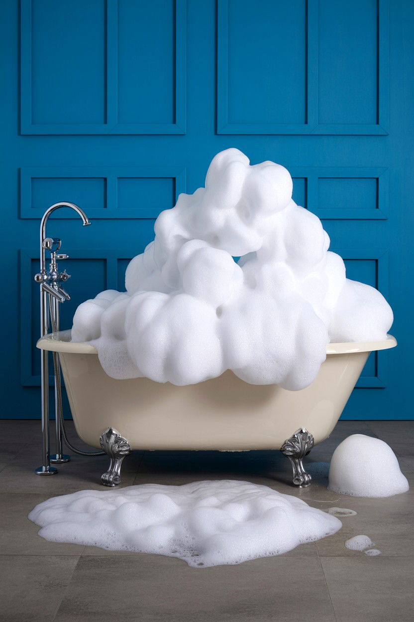 Bubble bath setup - 25 Valentine's Day Candle Lit Bath Ideas