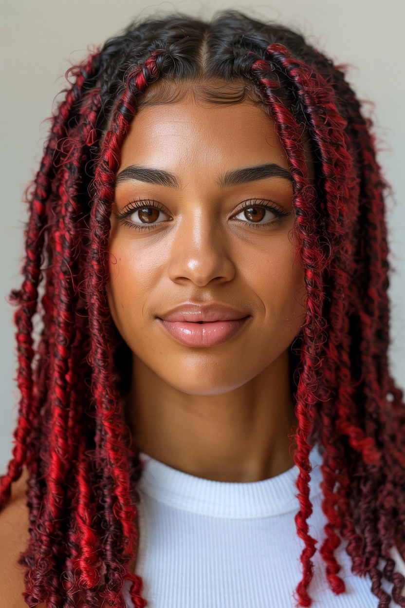 25 Gorgeous Valentine's Day Loc Hairstyle Ideas to Try