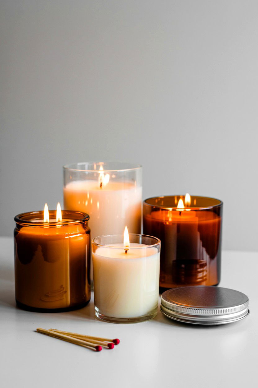Candle Collection - 25 Long Distance Valentine's Day Care Package Ideas