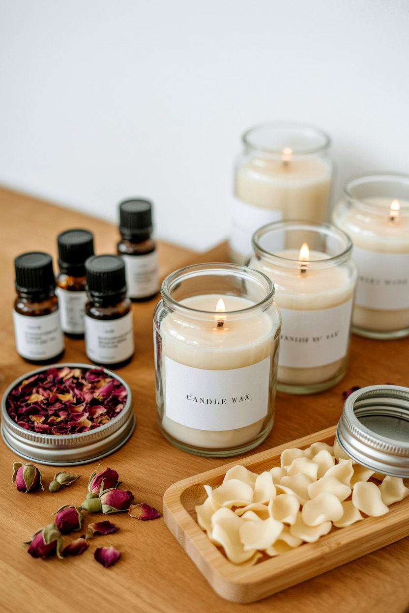 Candle Making - 25 Valentine's Day House Party Ideas