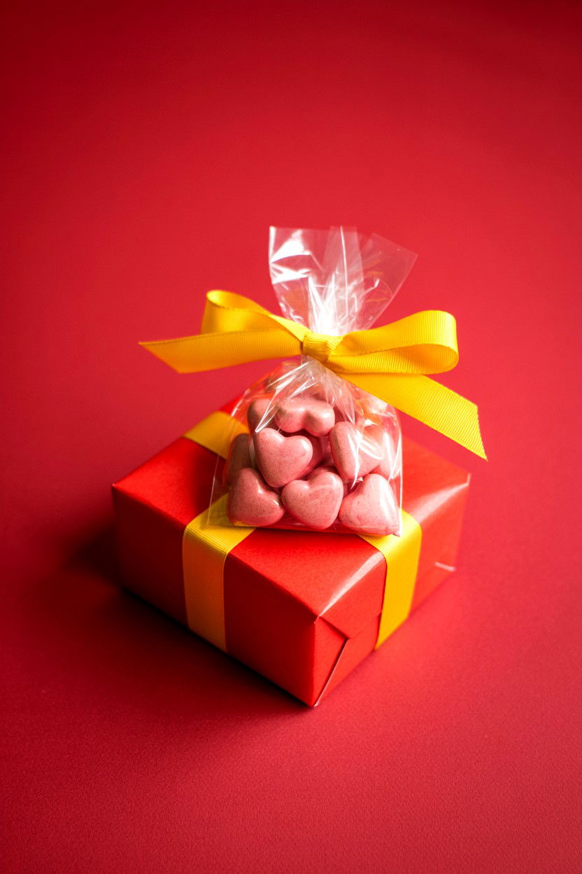 Candy Box Gift Wrap - 25 Valentine's Day Wrapping Paper Ideas