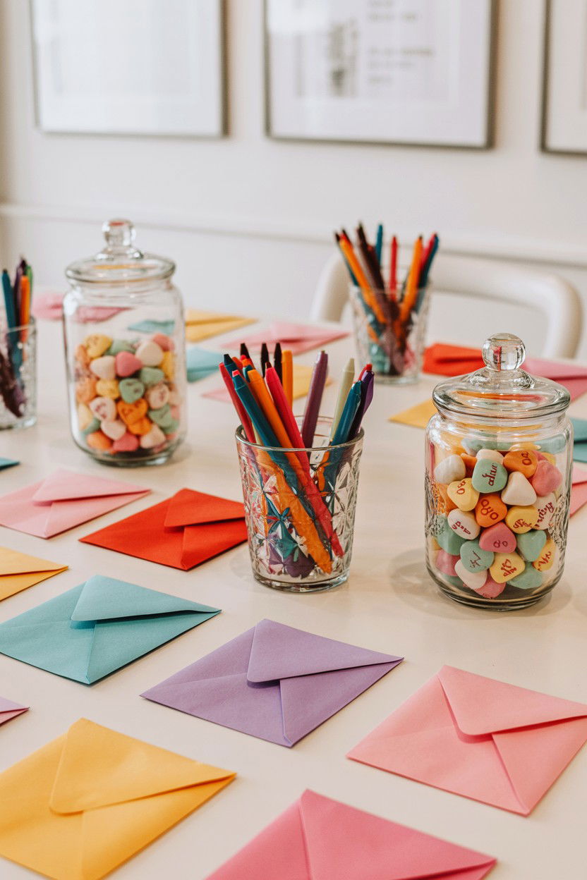 Candy Gram Station - 25 Valentine's Day Office Party Ideas